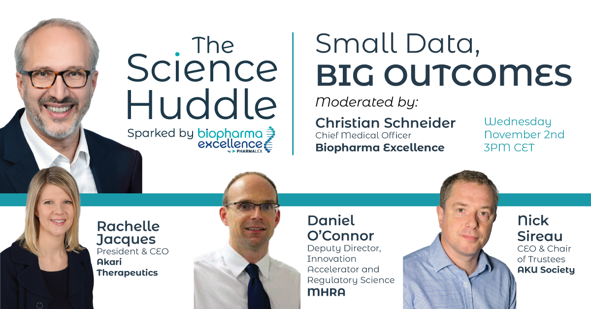 Science Huddle Small Data